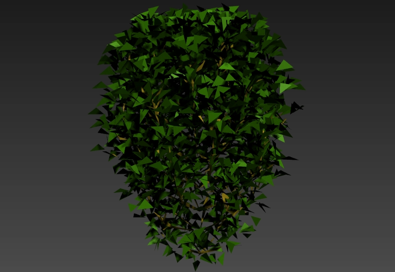 Arbustos em 3D 001