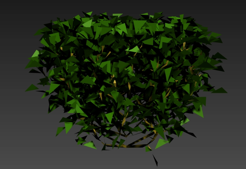 Buissons 3D - pour 3ds max