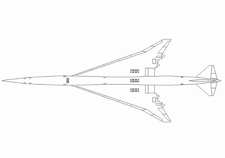 Avión HSCT-PLN