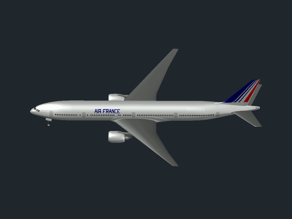 Boeing 777-300 Flugzeug