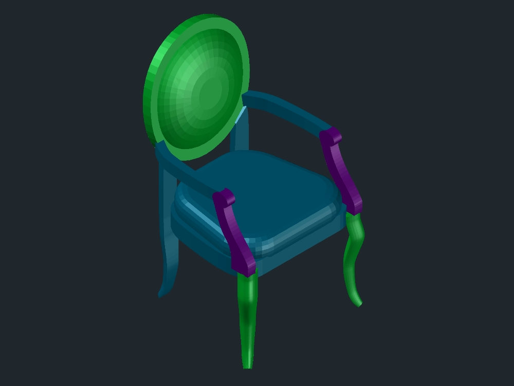 Stuhl im englischen Stil