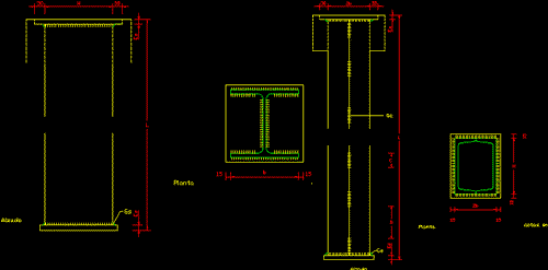 Steel columns in AutoCAD CAD download (168 KB) Bibliocad