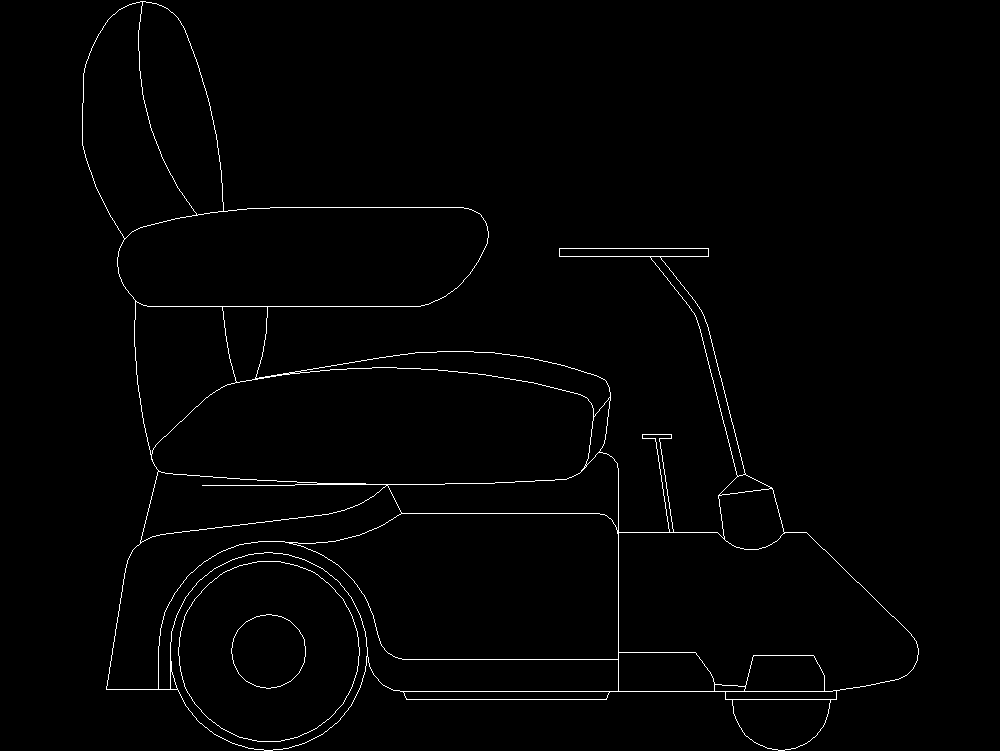 Arm wheelchair