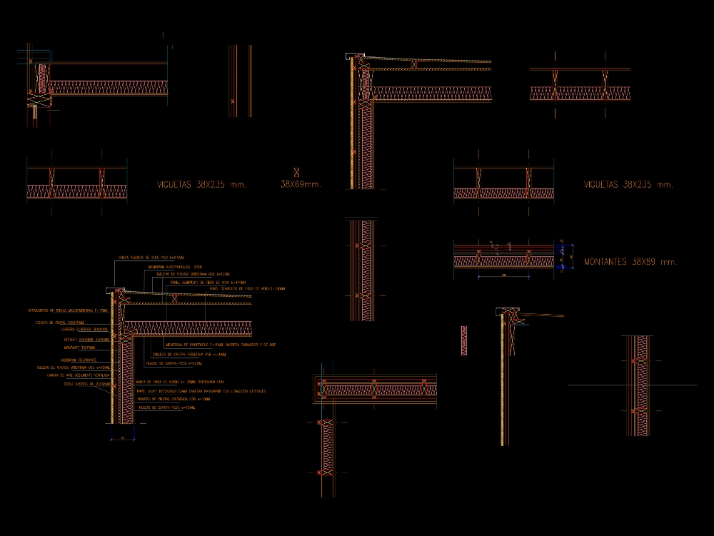 sistema de construção de madeira