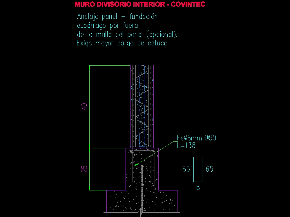 Covintec - Sistema constructivo