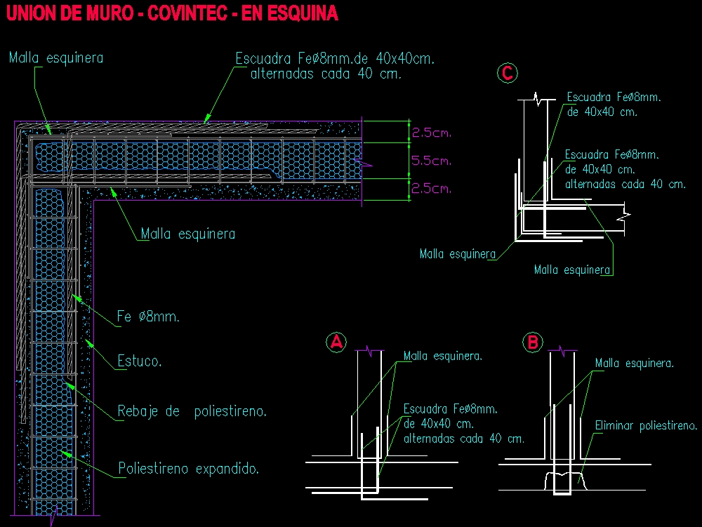 Covintec - Sistema constructivo