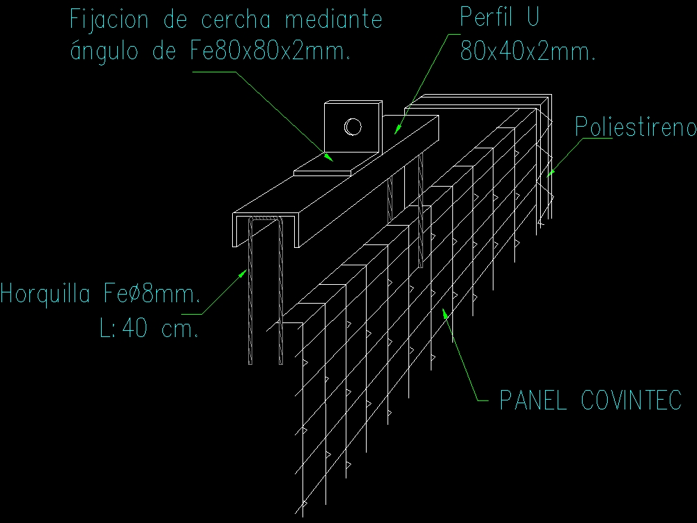 Detalhe Covintec - sistema construtivo