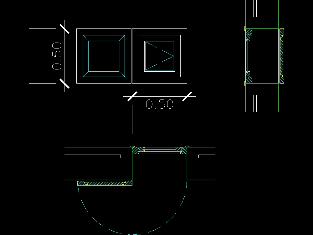 La Fenêtre Dans Autocad Téléchargement Cad 1333 Kb Bibliocad 5392