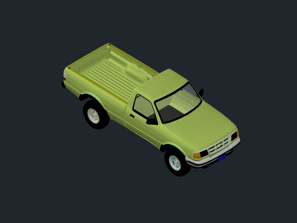 Pick Up Ford 3D