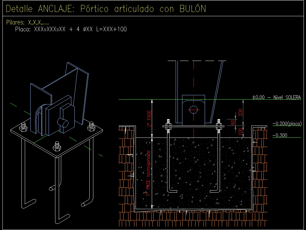 Estructuras De Acero En Autocad Descargar Cad 2297 Kb Bibliocad 0409