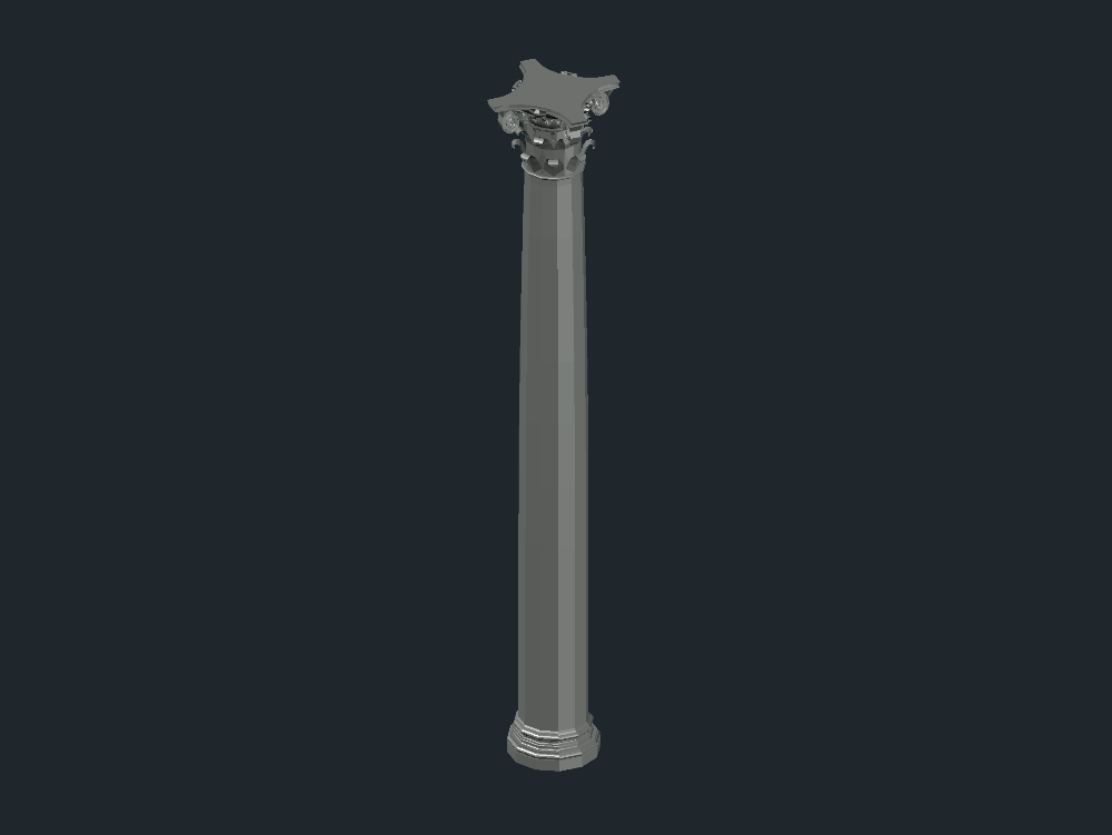 3d classical column