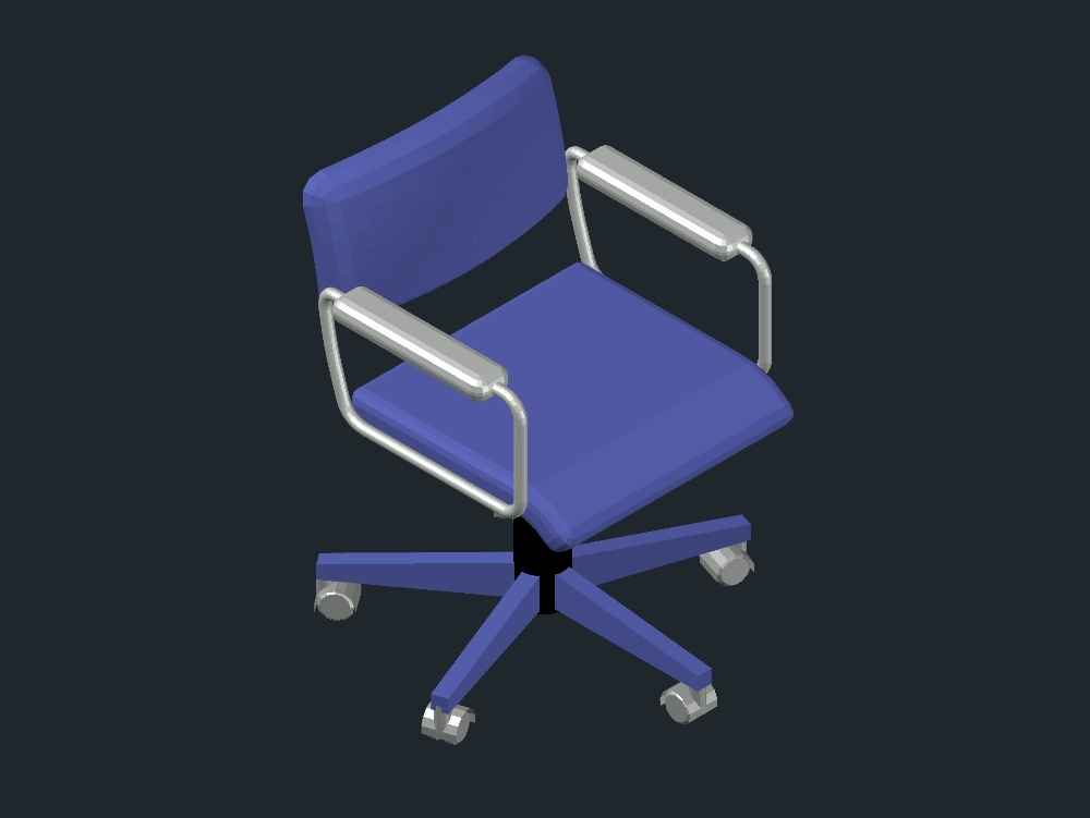 Modelo 3D de cadeira de escritório