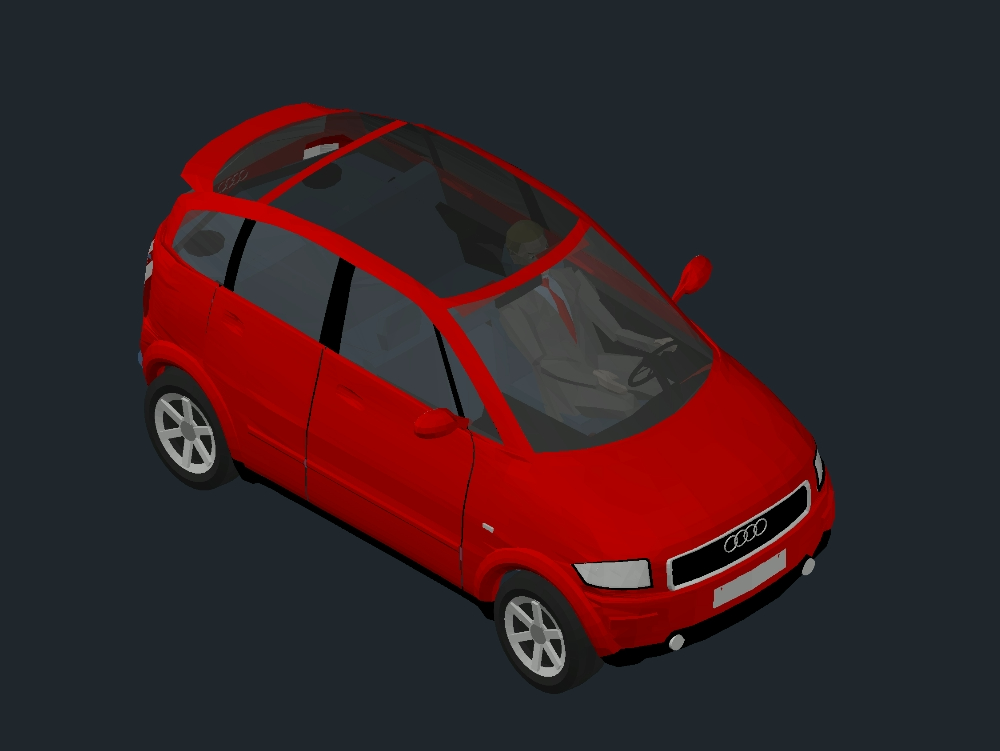 Automovil Audi 3D