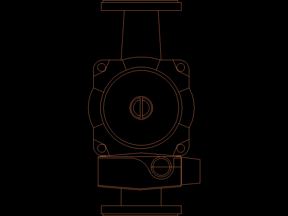 Circulating pump in AutoCAD CAD download (8.21 KB) Bibliocad