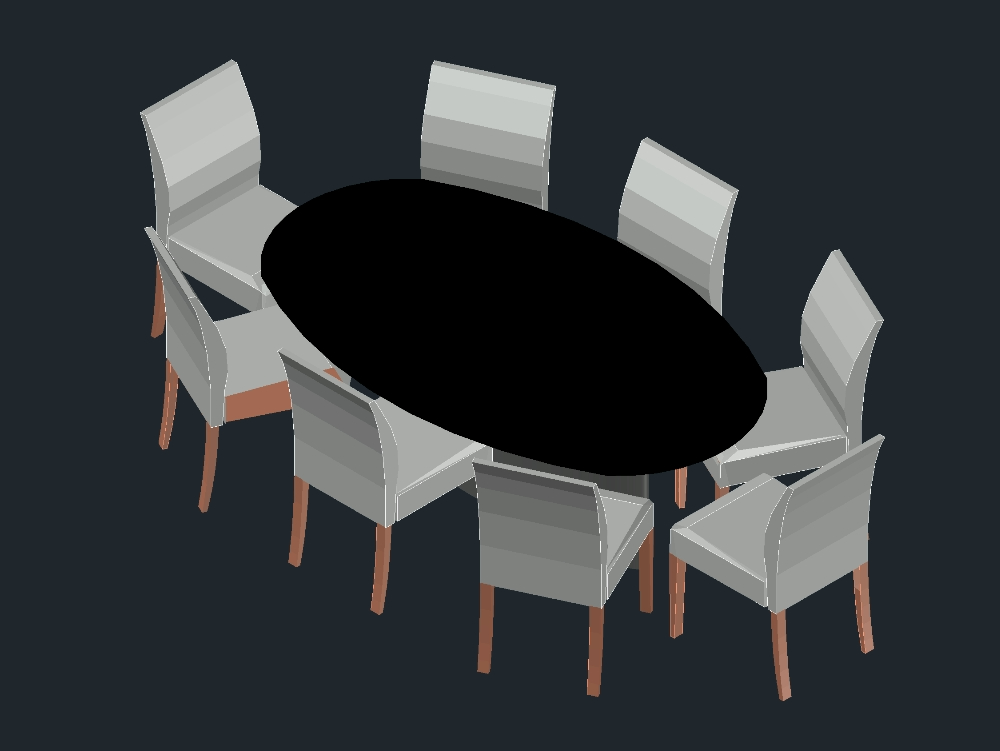 3d conference table