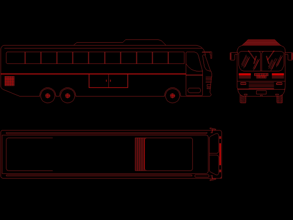 bus distance releases autocad dwg bibliocad cad