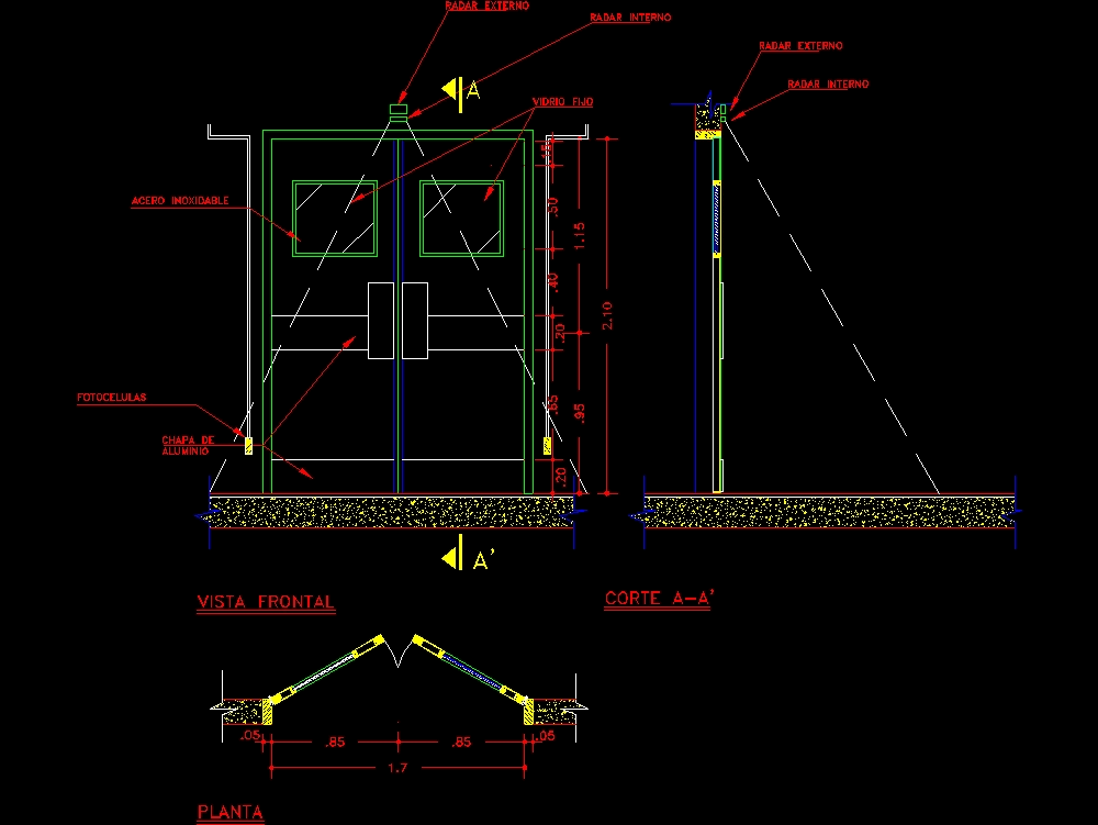 Top Download  Block Pintu  Autocad  Pondasi Beton Pondasi Beton