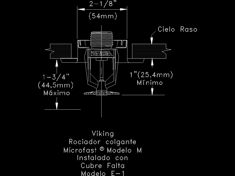 Sprinkler type pendent in AutoCAD CAD download (26.26 KB) Bibliocad