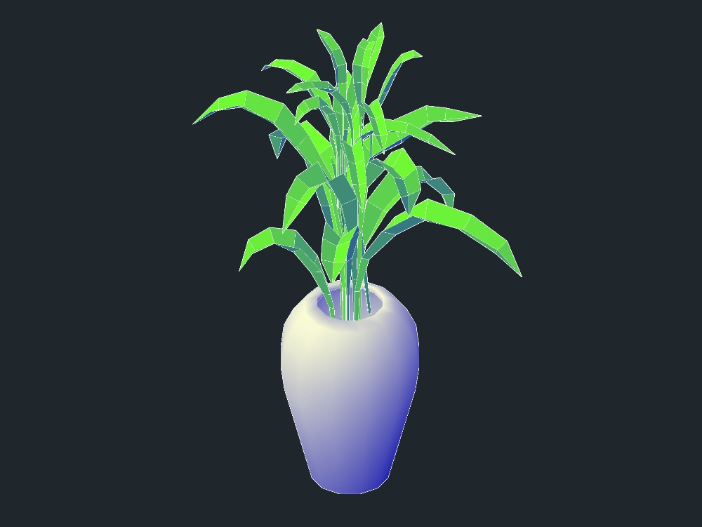 Plantas de interior 3D
