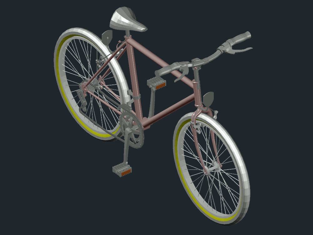 3D-Fahrrad