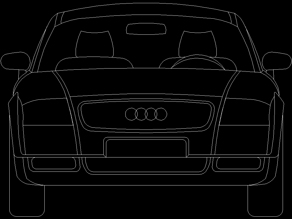 Automovil Audi TT Frontal