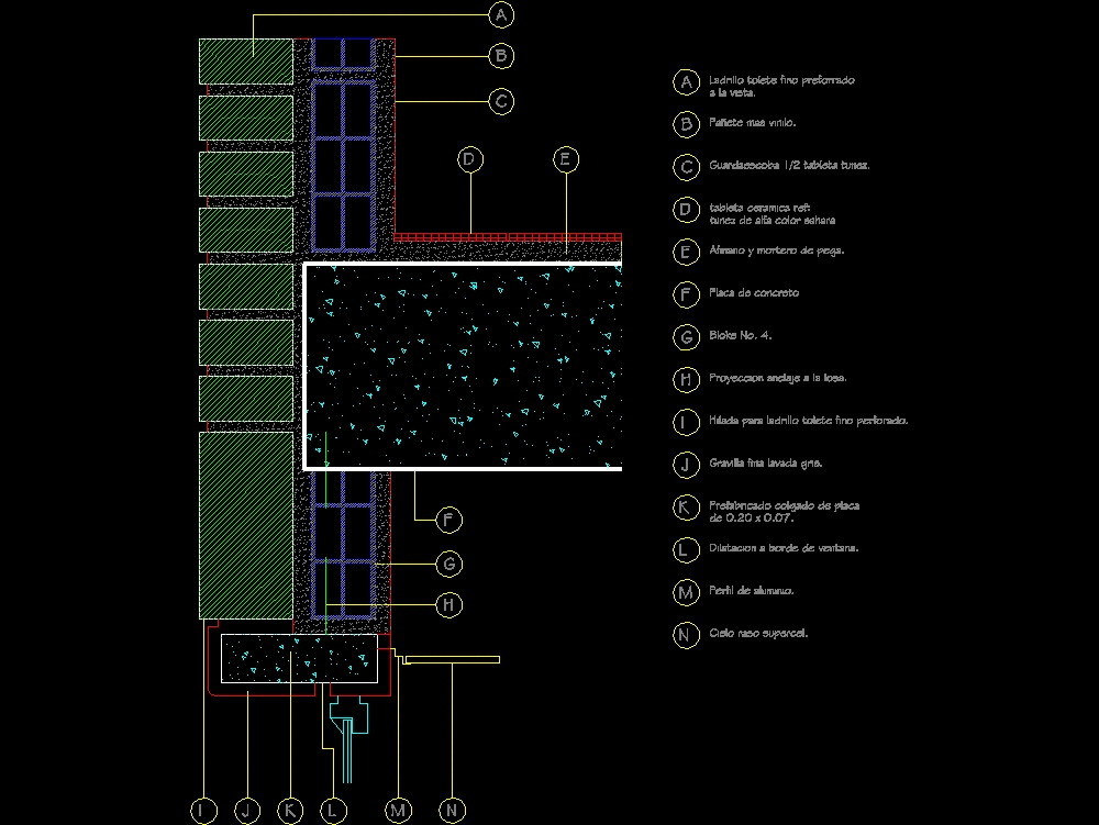 Zwischenstock in AutoCAD | CAD Download (14.17 KB) | Bibliocad