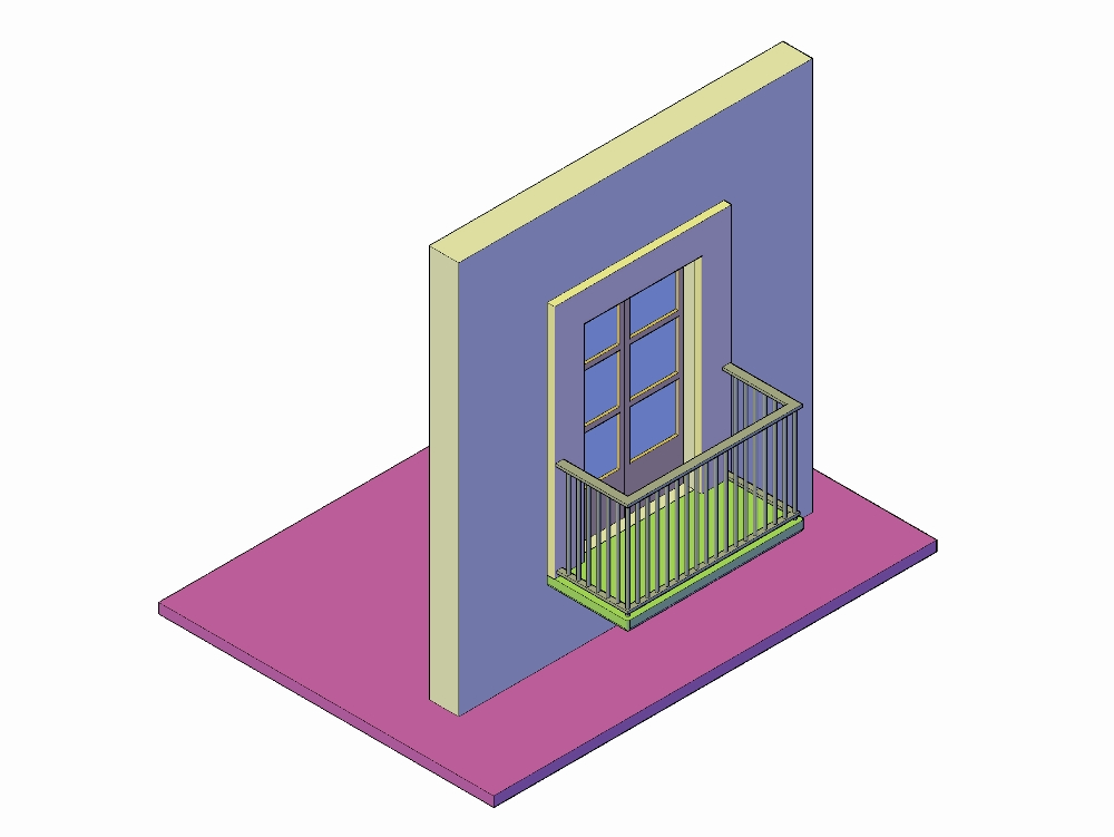 Balcon 3D - SXVI