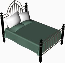 Double bed
