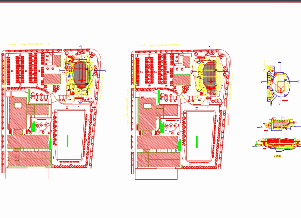 Project olimpic covered pool