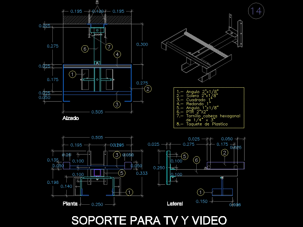 Soporte para tv