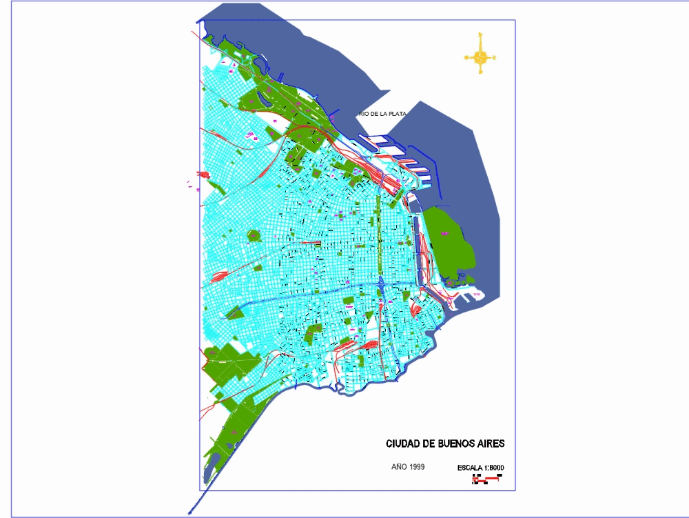 Buenos Aires Map