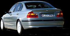 BMW back view - Picture with opacity map  - Fernando Martinez