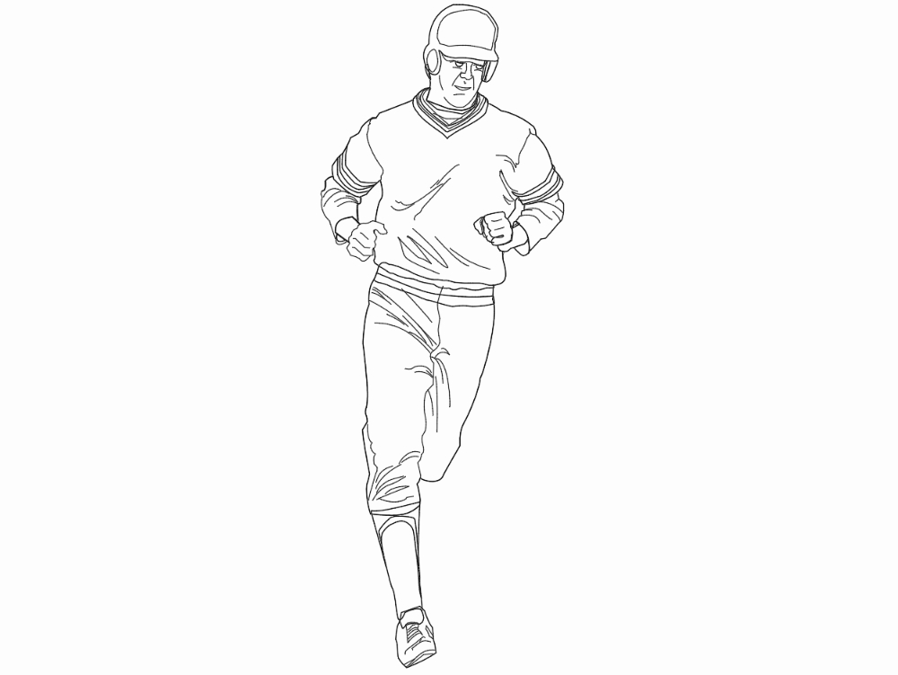 2D-Baseballspieler