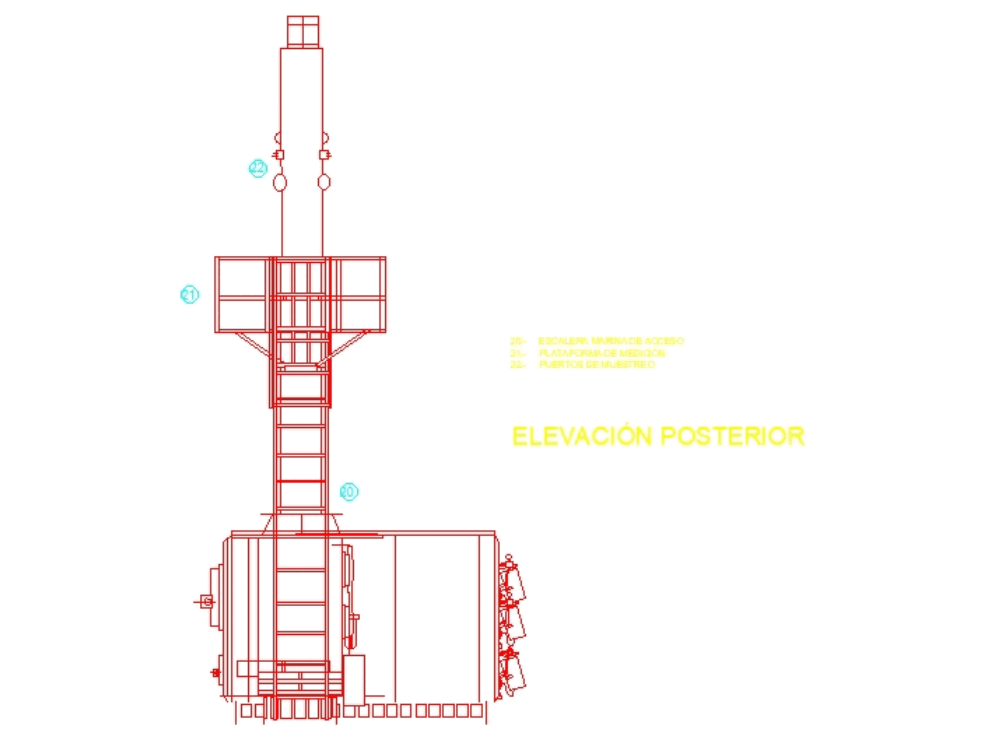 Incinerator for crematory