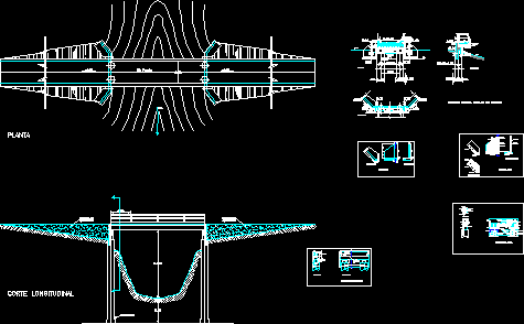 Brücke - Konstruktionsdetail