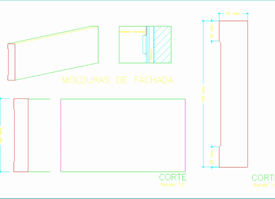 Plaster's moulding