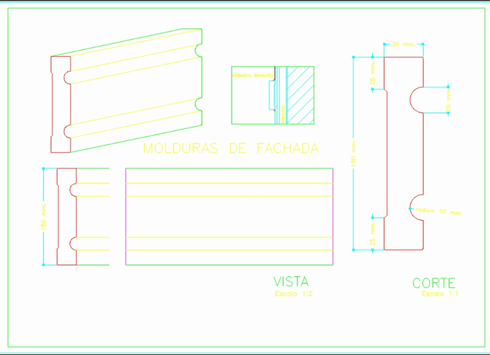 Plaster's mouldings