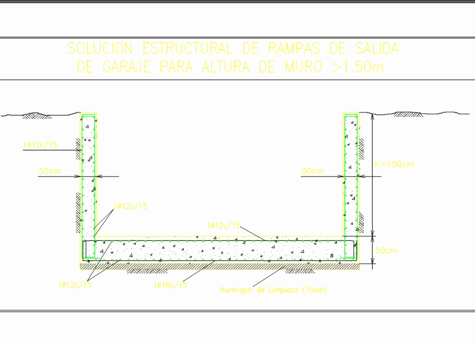 PLANTILLA] Proyecto de ejecución para impermeabilizar una rampa de garaje