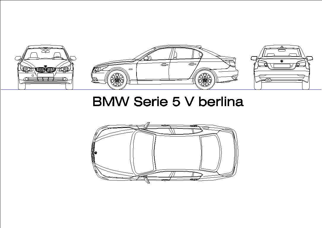 BMW serie 5 V berlina