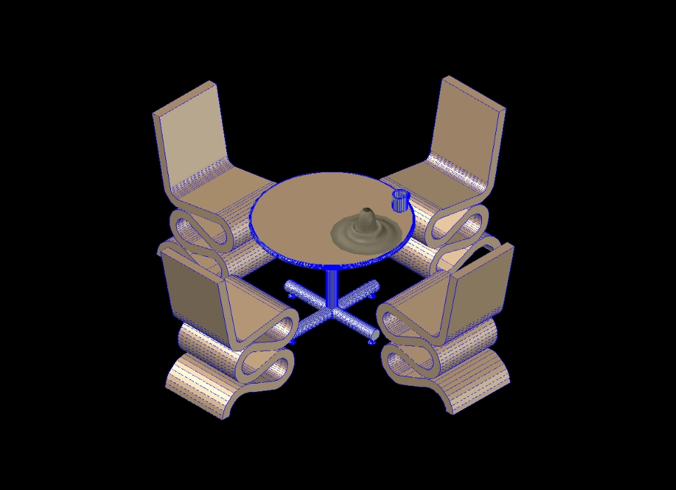 jogo de jantar 3D