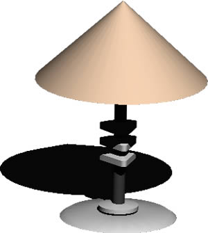 Lampada de mesa