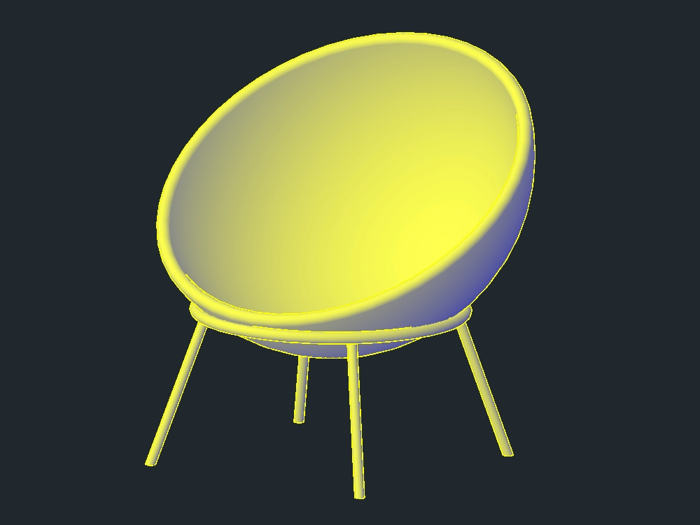 Fauteuil - oeuf