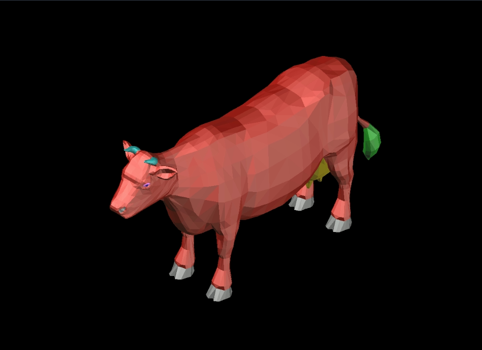 vache 3D