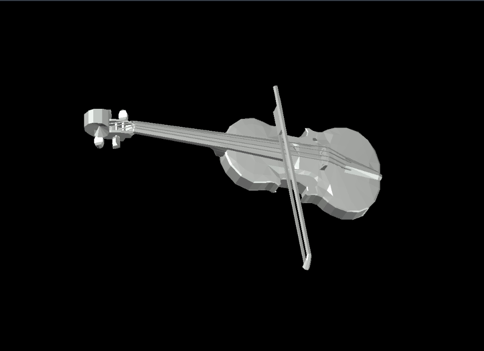 violon 3D