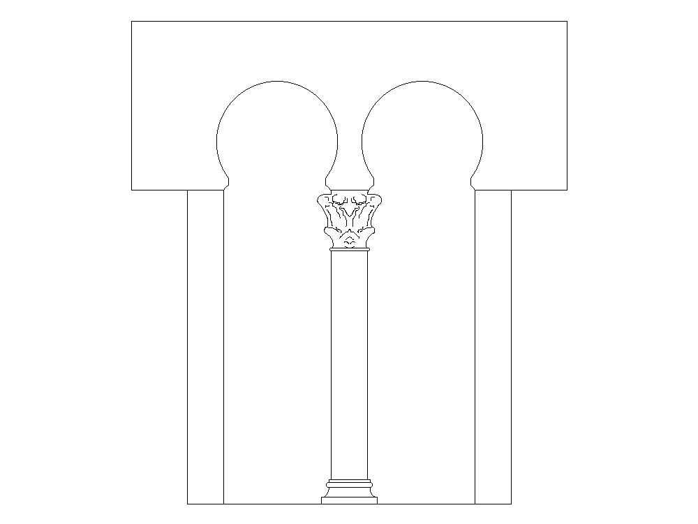Arabic window