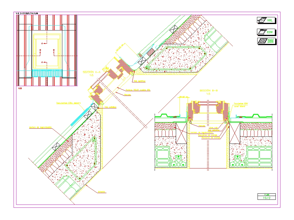 Windows on inclined roofs 10.12