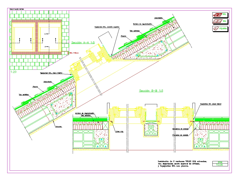 Windows at inclined roofs - Velux 10.05