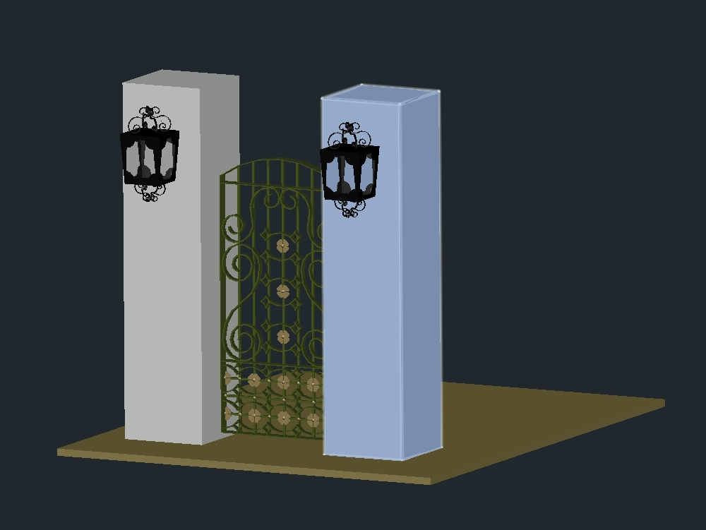 Entrance - 3d gate