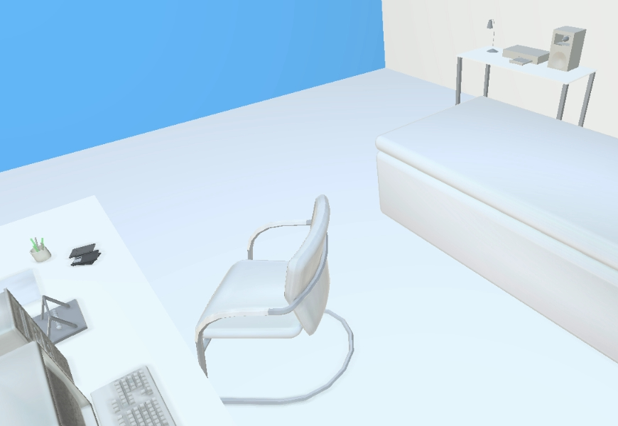 Dressing  room 3D - Bed room