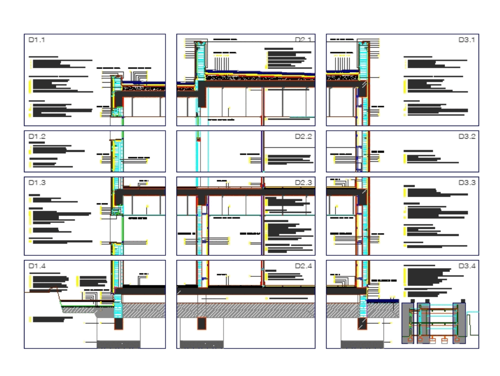 Constructive sectionG.RC. - High density boards
